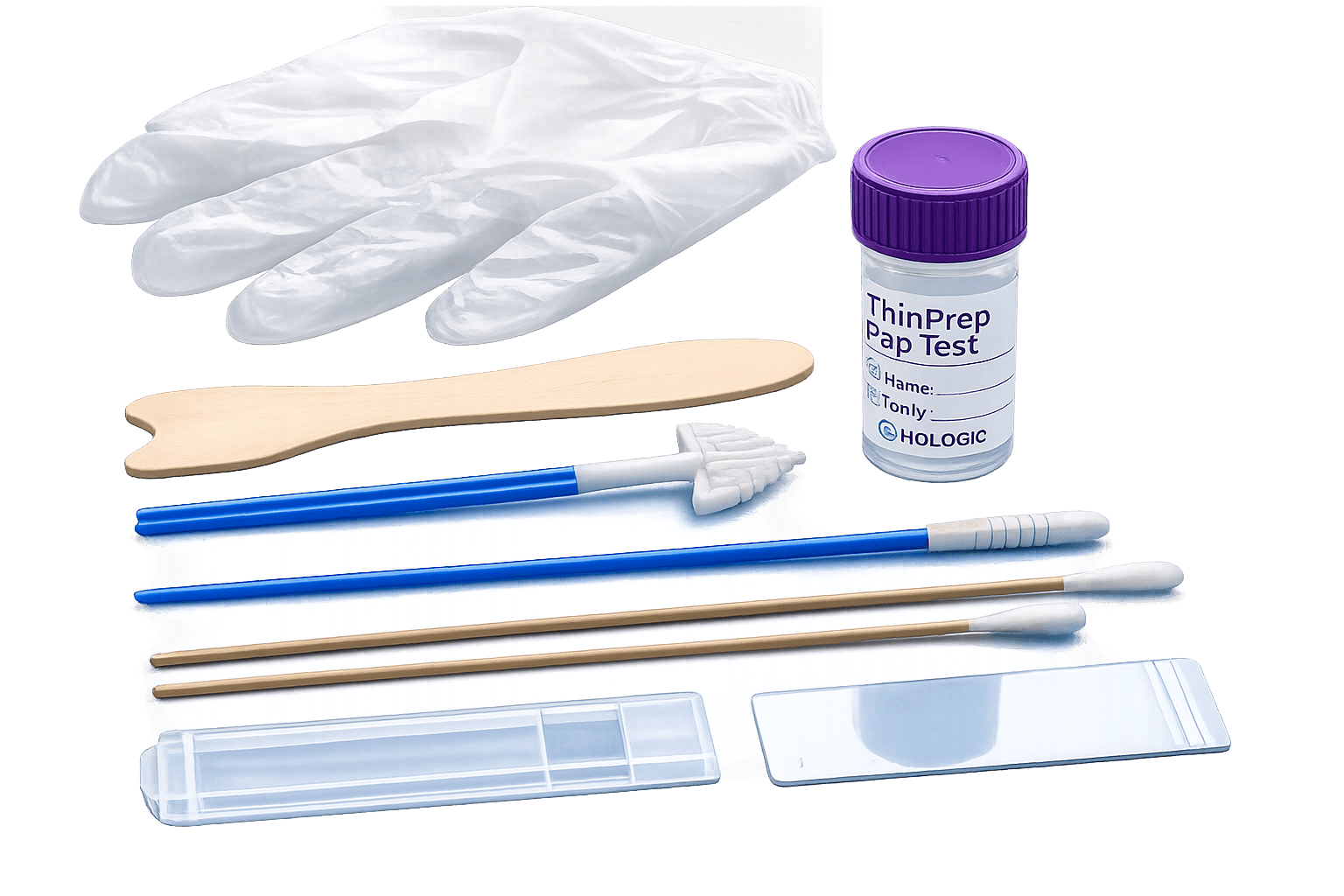 Cervical spatula & PAP Kit